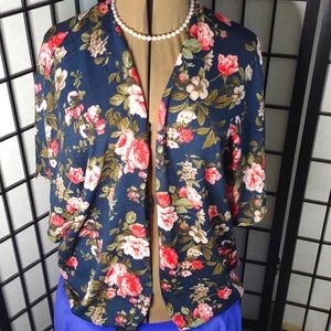 #15 Floral jacket